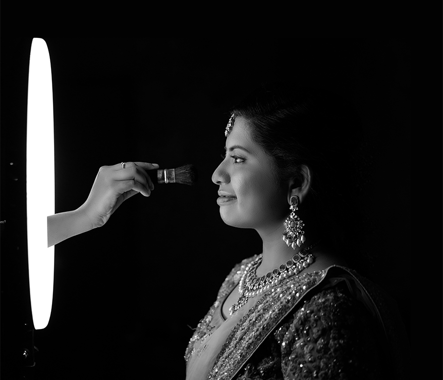Professional photography session at Chandrika Studios Chennai